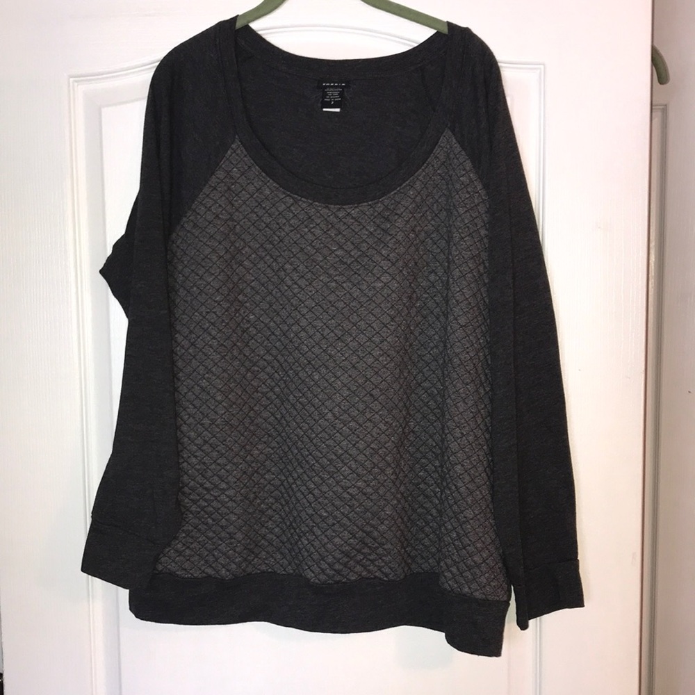 Quilt Front Detail Sweater